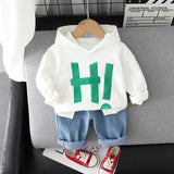 HI Baby Toddler Hoodie and Jeans Set