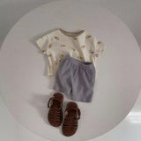 Baby Toddler Animal Tee and Shorts Set