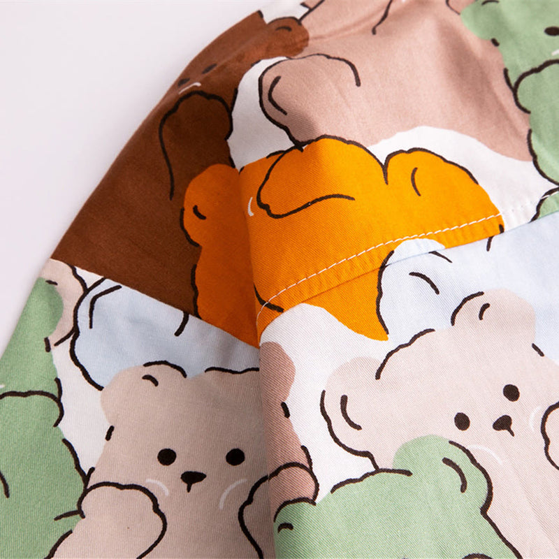Toddler Boy Bear Multicolor Shirt