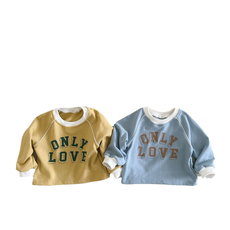 ONLY LOVE Toddler Boy Sweatshirt