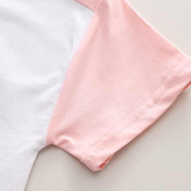 Baby Toddler Rainbow Tee and Shorts Set