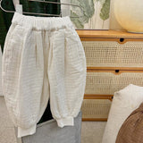 Toddler Simple Solid Color Loose Jogger Pants
