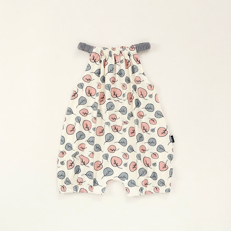 Baby Leaf Strap Romper
