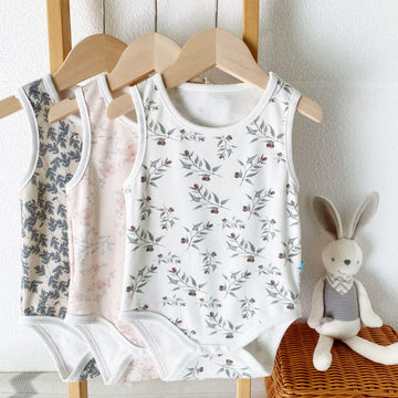 Baby Organic Cotton Sleeveless Bodysuit