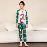 MERRY CHRISTMAS Family Matching Christmas Scarf Snowman Pajamas