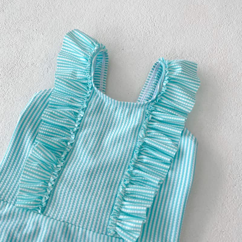 Toddler Striped One Piece Swimsuit