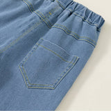 Toddler Girl Cherry Pineapple Denim PantsCherry