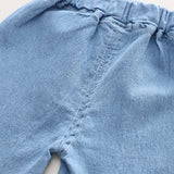 DINO Baby Toddler Tee and Denim Shorts Set