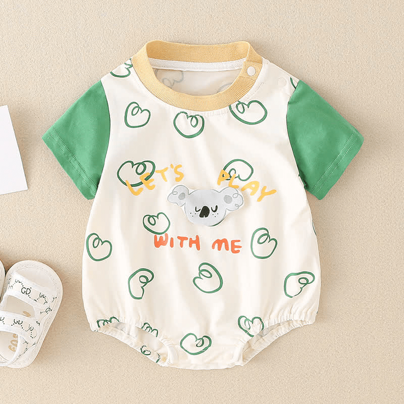 PLAY WITH ME Baby Elephant Bodysuit
