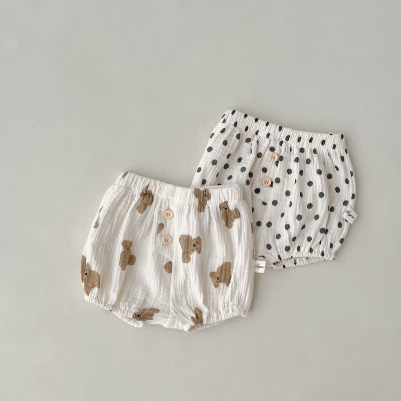 Baby Toddler Elastic Waist  Bloomers