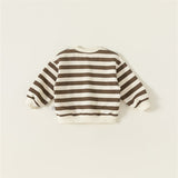 Toddler Striped Rabbit Sweatshirt