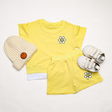 Baby Sport Flower T-Shirt and Shorts Set