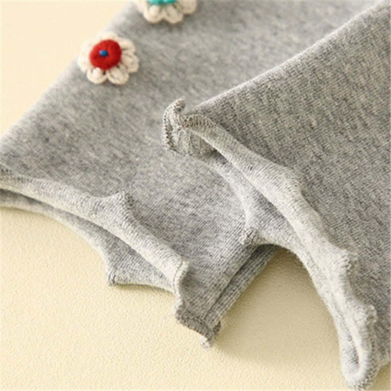 Baby Lace 3D Flower Pants