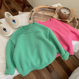Toddler Solid Color Sweater