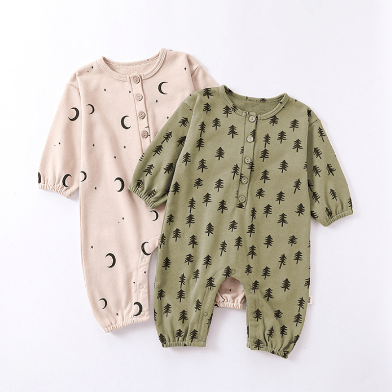 Baby Tree Moon Loose Romper