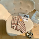 HELLO Toddler Striped Smile Jogger Pants