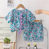 Baby Toddler Dinosaur Tail Tee and Shorts Set