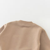 MILK TEO Baby Brown Lovely Sweatshirt