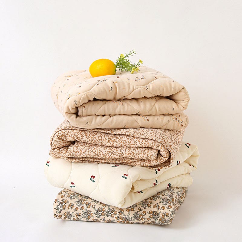 Baby Cute Print Warm Quilt