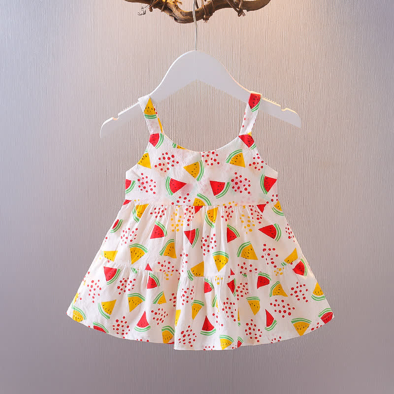 Toddler Girl Watermelon Sling Dress