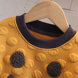Toddler Smiley Sweatshirt and Denim Pants Set