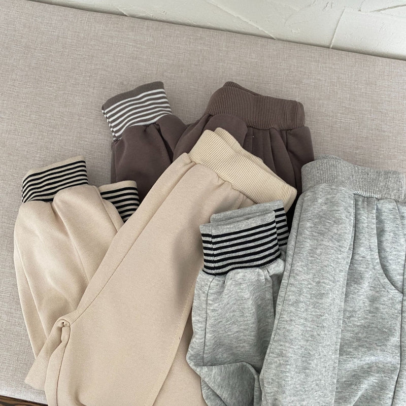 B Toddler Striped Sweatsuit 2 Pieces Set