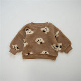 Toddler Animal Strawberry Fleece Sweatshirt