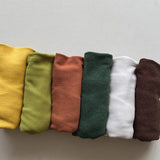 Toddler High Collar Solid Color Warm T-shirt