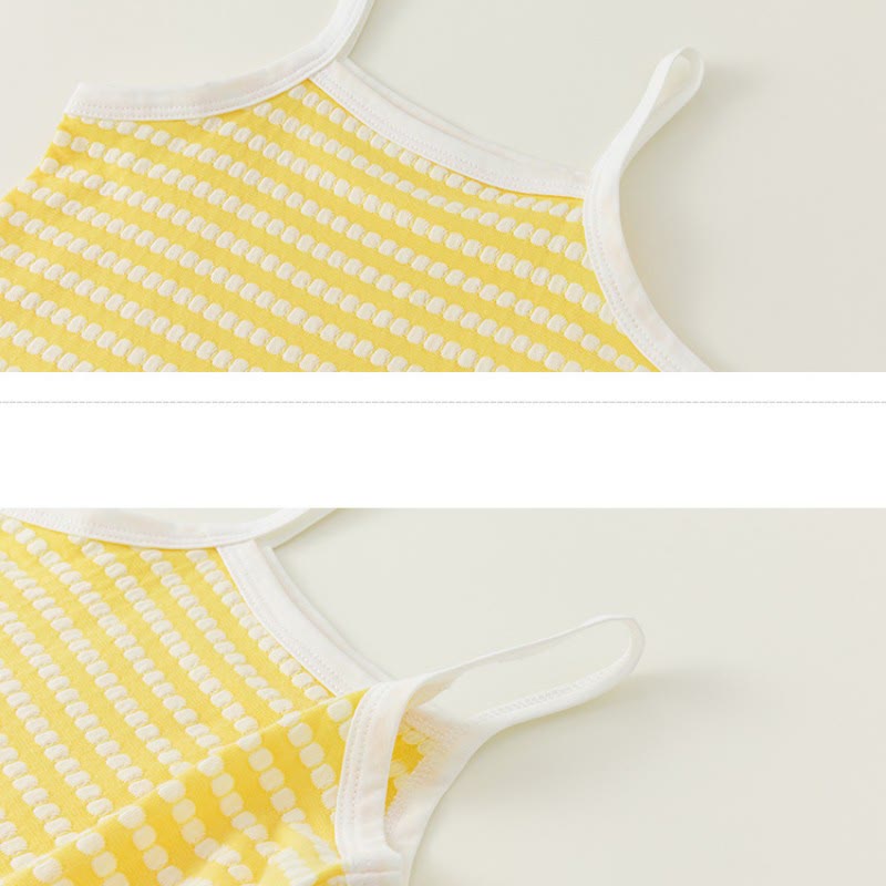 Toddler Girl Color Block Plaid Camisole
