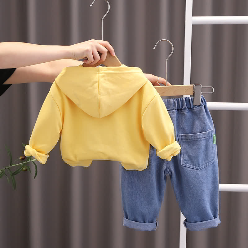 HI Baby Toddler Hoodie and Jeans Set