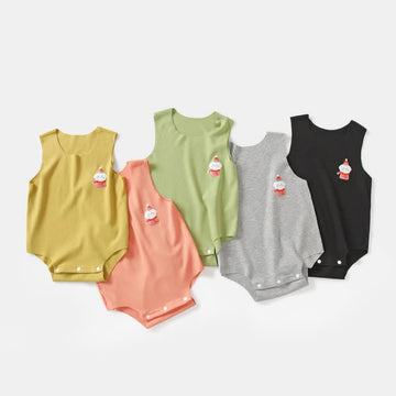Baby Unisex Bear Pajamas Bodysuit