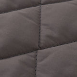 C Toddler Contrast Sleeves Letter Loose Quilted Coat