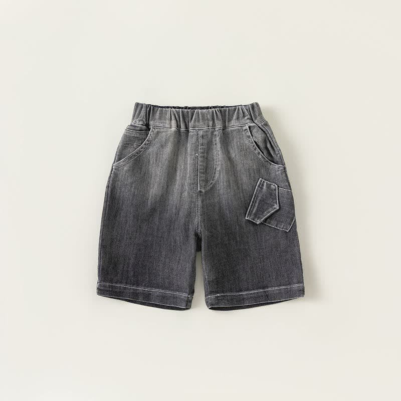 Toddler Boy Gradient Denim Shorts