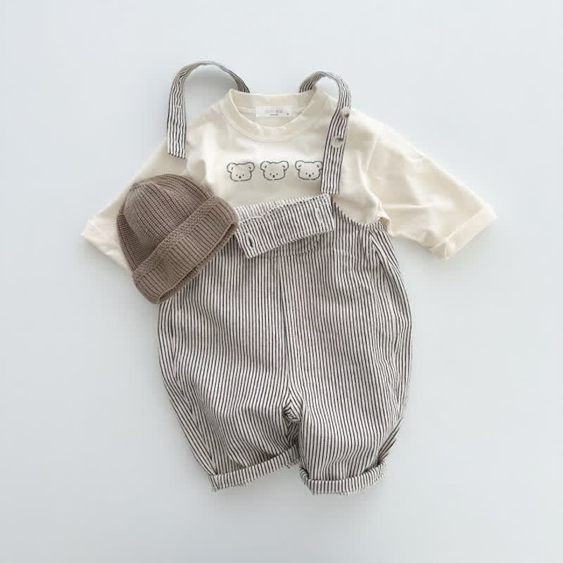 Toddler Pocket Casual Overalls