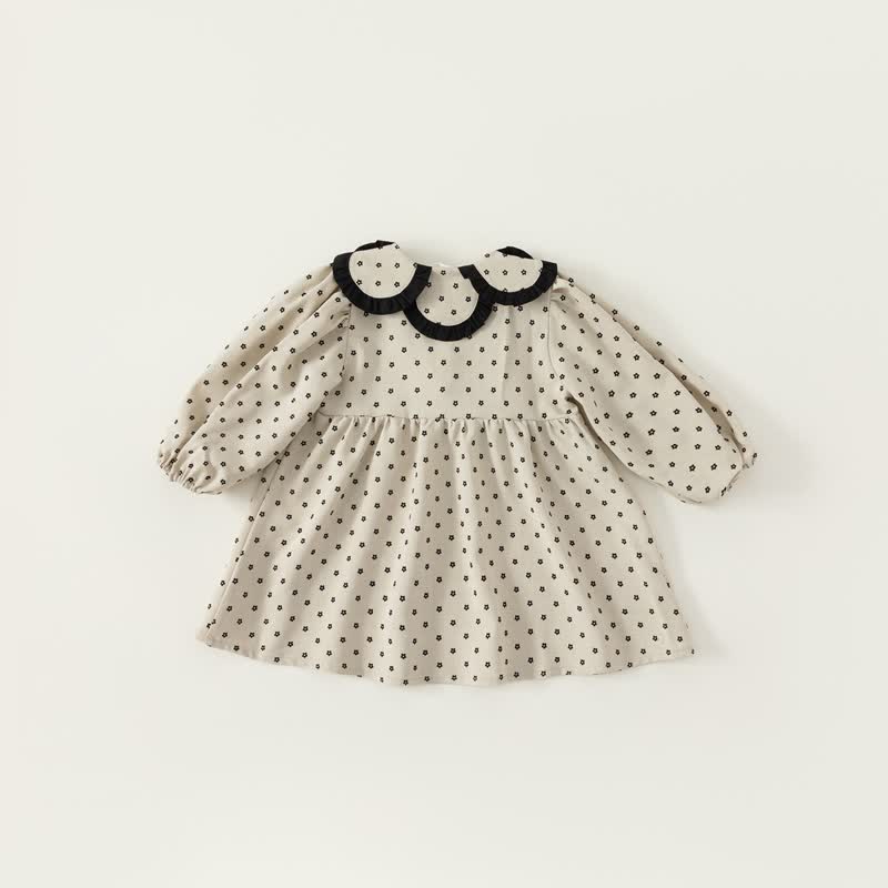 Toddler Girl Daisy Lapel Dress