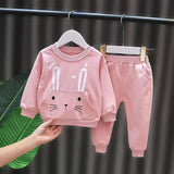 Toddler Girl Rabbit 2 Pieces Set