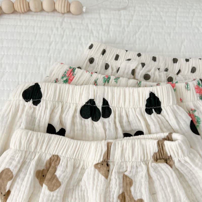 Baby Toddler Elastic Waist  Bloomers