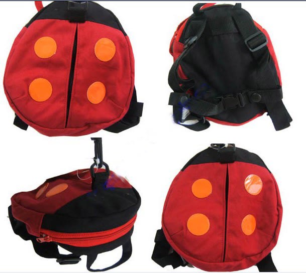 Ladybug Safety Walking Belt Backpack
