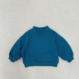 Toddler Solid Color Casual Sweatshirt