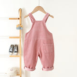 Toddler Cartoon Bird Corduroy Cute Overalls