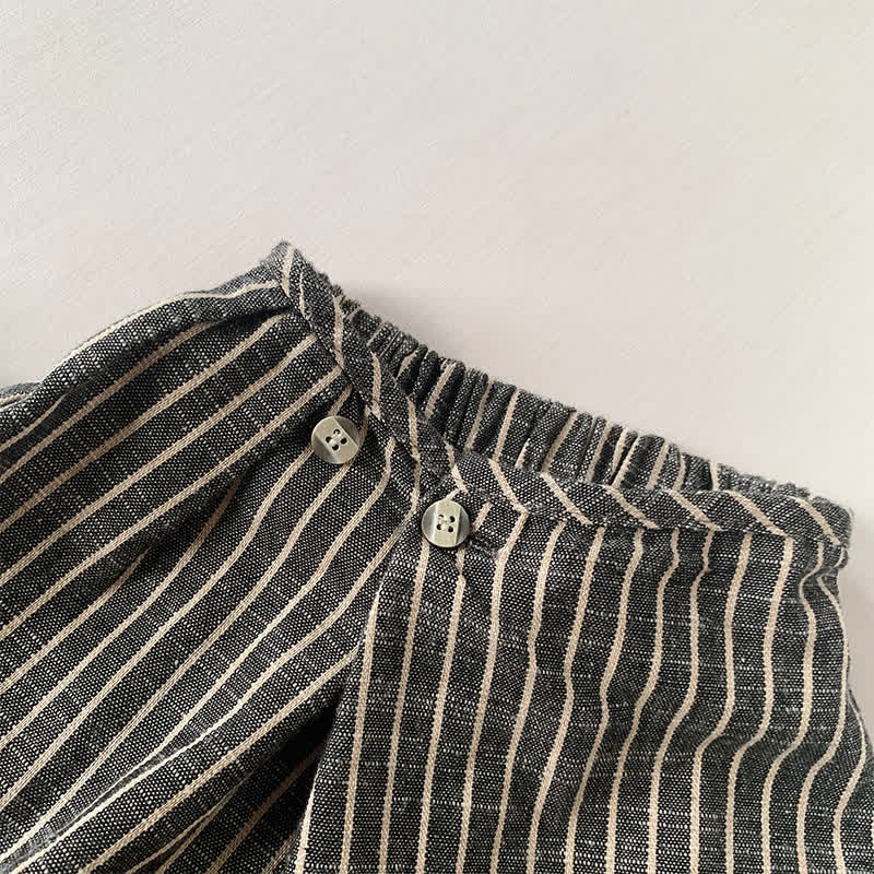 Toddler Boy Striped Harem Pants