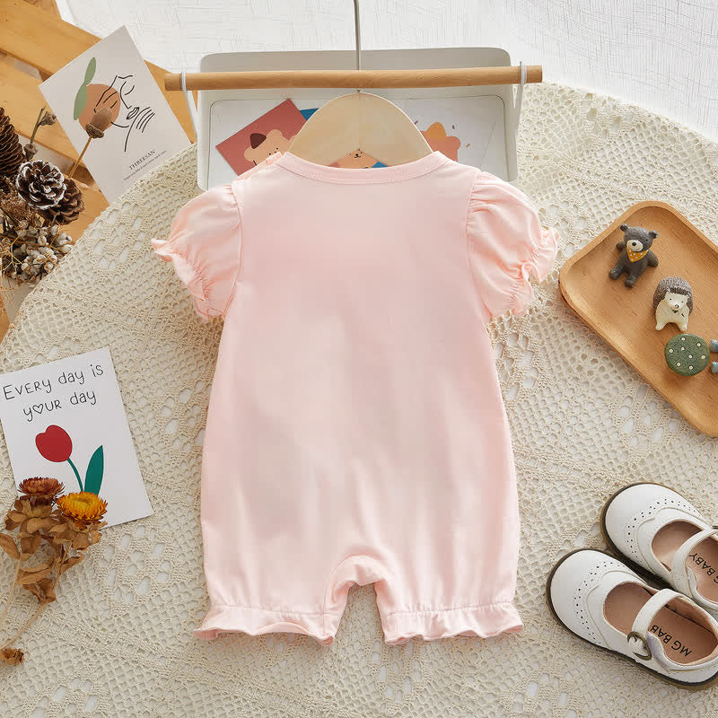 SWEET LOVE Baby Flower Romper