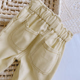 Baby Toddler Solid Color Denim Pants