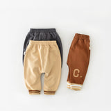 C/P Baby Embroidered Letter Casual Jogger Pants