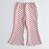 Baby Toddler Polka Dot Plaid Flared Pants