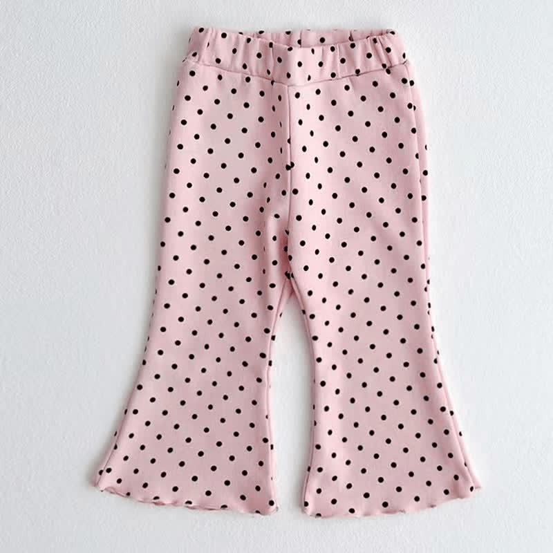 Baby Toddler Polka Dot Plaid Flared Pants