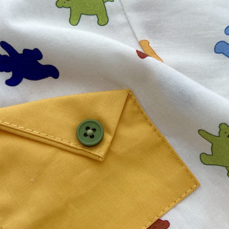 Baby Toddler Bear Polo Collar Shirt