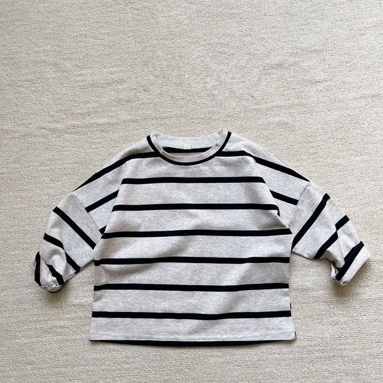 Toddler Striped Casual Sweatshirt