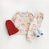 Baby Toddler Smile Sweatsuit 2 Pieces Set