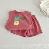 Toddler Emoji Tank Top and Shorts Set